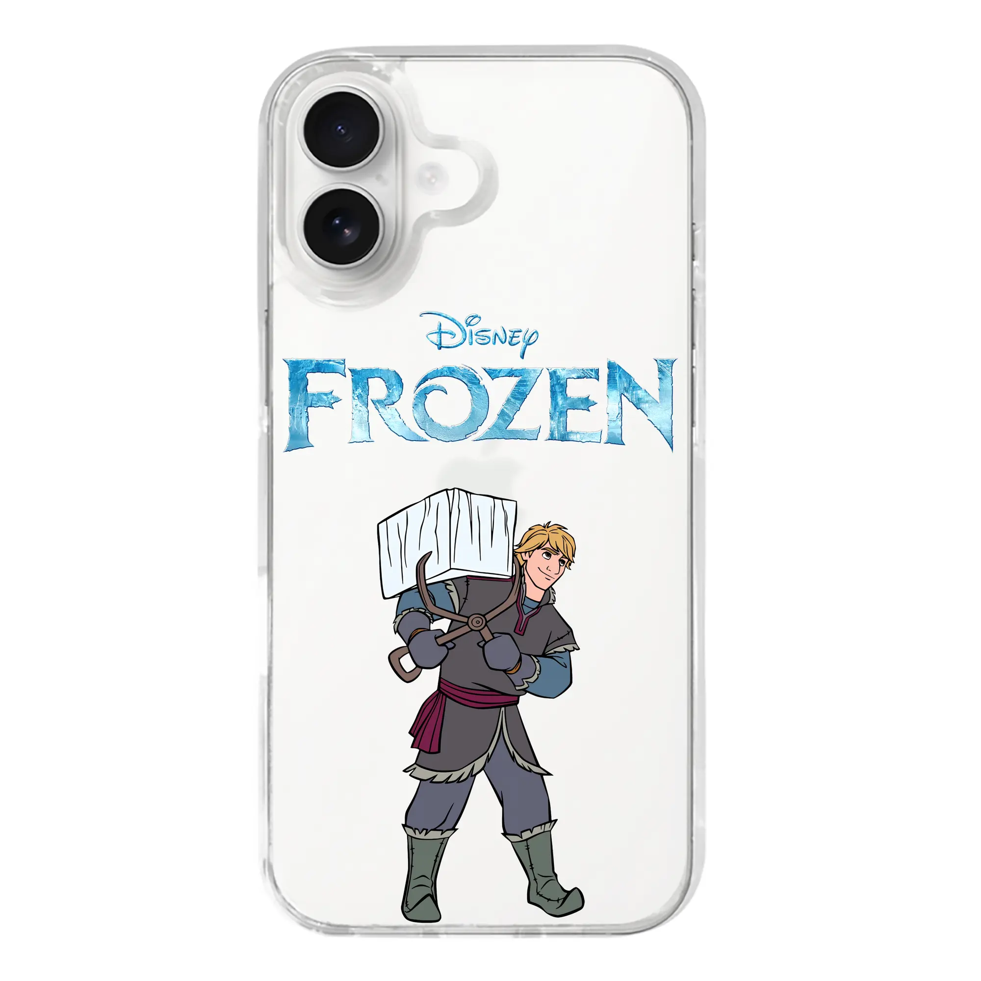 アナと雪の女王(Frozen) グッズ クリストフ(Kristoff) - iPhone 17シリーズ 透明スマホケース – 薄型・耐衝撃・精密フィット保護カバー